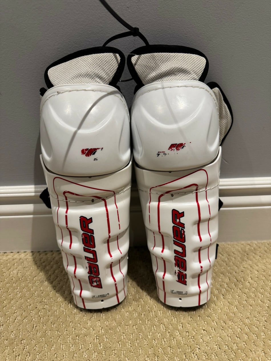 Bauer Youth Shin Guards 10"