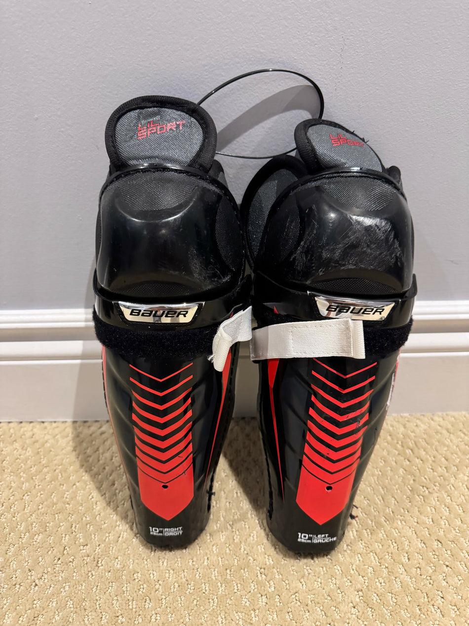 Bauer Youth Shin Guards 10"